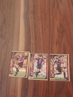 Dubbel cards 1999 σαν καινούργιο με Rivaldo, Figo, Zenden