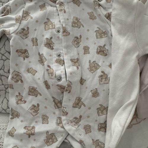 Baby bodysuits used, size 50cm, 0-1 month, including Benetton
