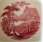  Vintage πορσελάνινο πιάτο Jenny Lind 1795 Royal Staffordshire Pottery England