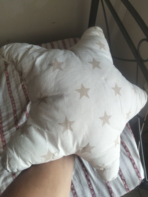 Star pillow in excellent condition