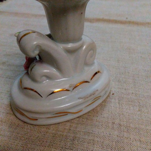Orben Knabe & Co. porcelain candlestick (Germany) 1910 - 1939