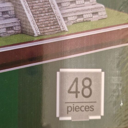 Maya Pyramid 3D puzzle new, 48 pieces by Cubic Fun
