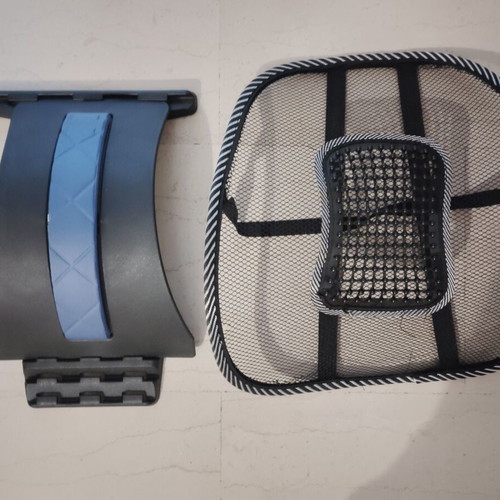 Back relaxation device and chair support used for back relief