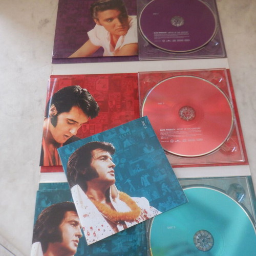 Elvis Presley Artist of the Century rare box set with 3CDs like new