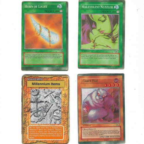 Yu Gi Oh! card pack of 22 used, year 2003