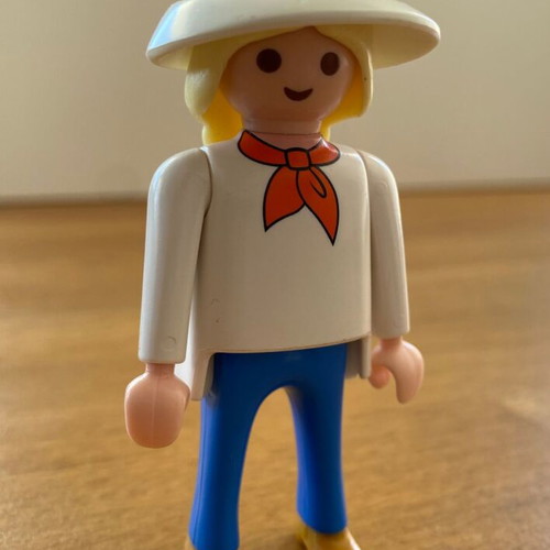 Playmobil set of 10 rare figures used