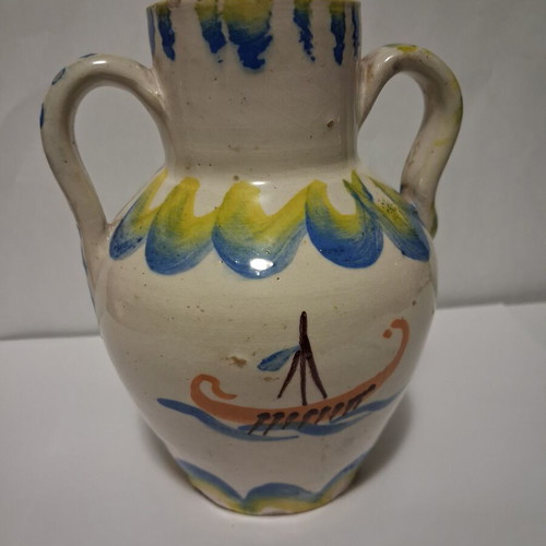 Zaira Digeni-Beza handmade ceramic vase Corfu 1960–70