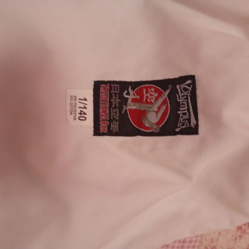 Karate suit Olympus new, size up to 140 cm, white
