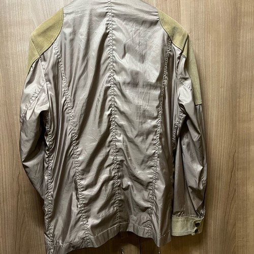Men's jacket Dolce & Gabbana like new, natural leather and fabric