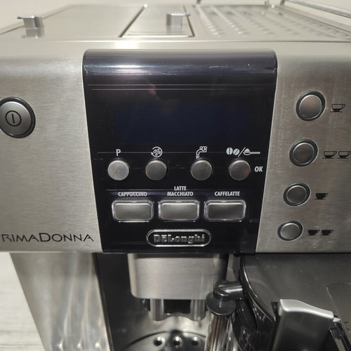 De'Longhi PrimaDonna ESAM 6600 Premium Coffee Machine, stainless steel