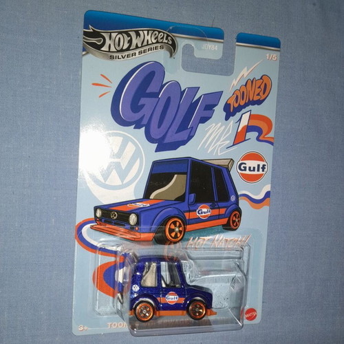 Hot Wheels Silver Series Tooned Volkswagen Golf MK1 καινούργιο