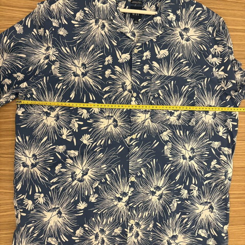 Gap short-sleeve shirt like new, blue, size XL