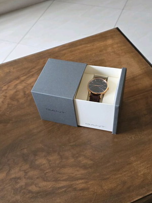 Gant Park Hill II W108411 men's watch new with brown leather strap