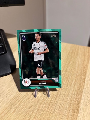 Topps Premier League 2026/27 παράλληλη κάρτα Sander Berge #139