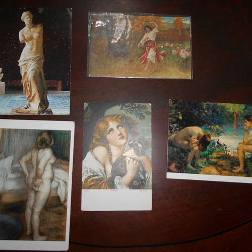 Eroticism in Art used 20 cards of great painters