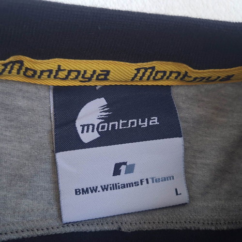Montoya BMW Williams F1 Team 2004 men's vintage T-shirt size L