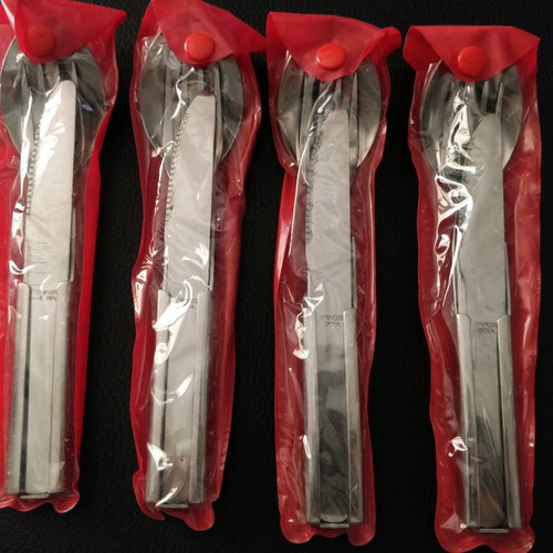 Cutlery and opener set new, pack of 4 sets