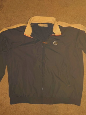 Αντιανεμικό μπουφάν Sergio Tacchini XL μπλε σκούρο σαν καινούργιο