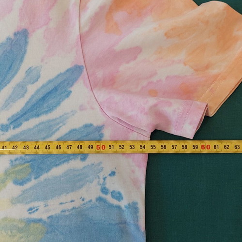 Ed Sheeran Mathematics Tour Tie-Dye T-shirt used, size L