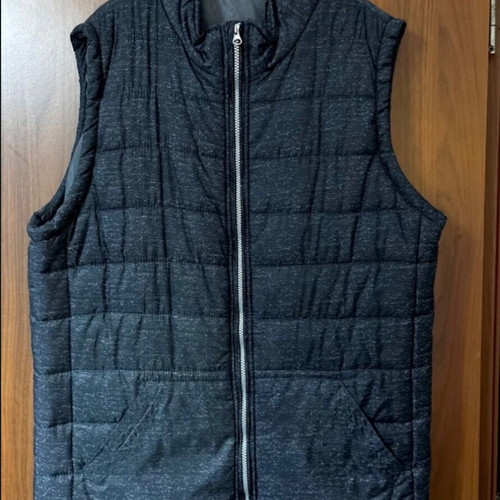 Men's sleeveless vest anthracite like new, size XL