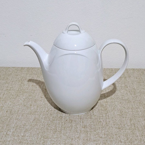 Kaiser porcelain coffee pot White Germany vintage like new