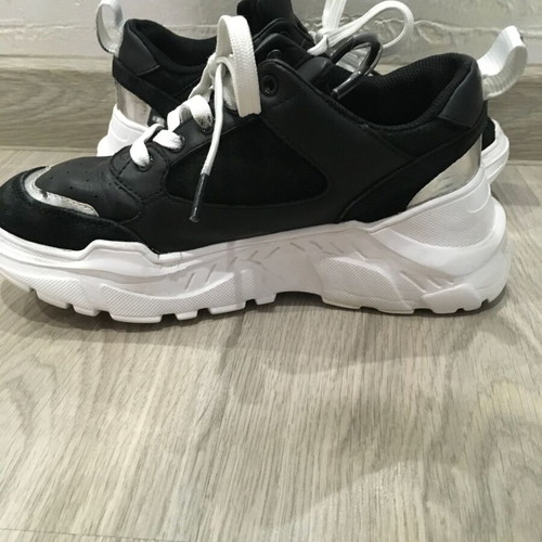 Versace Jeans Couture women's sneakers size 38, used, black
