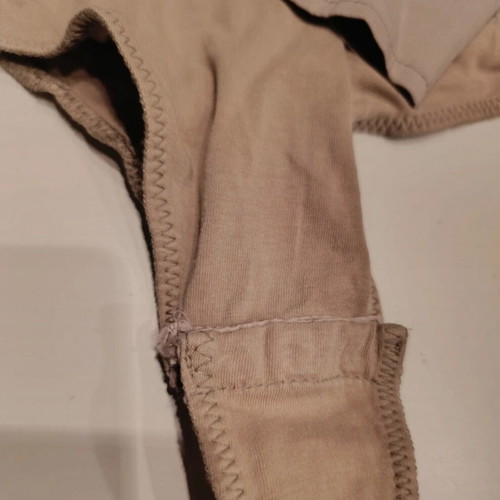 Toi&Moi beige shirt bodysuit S-M like new, cotton blend