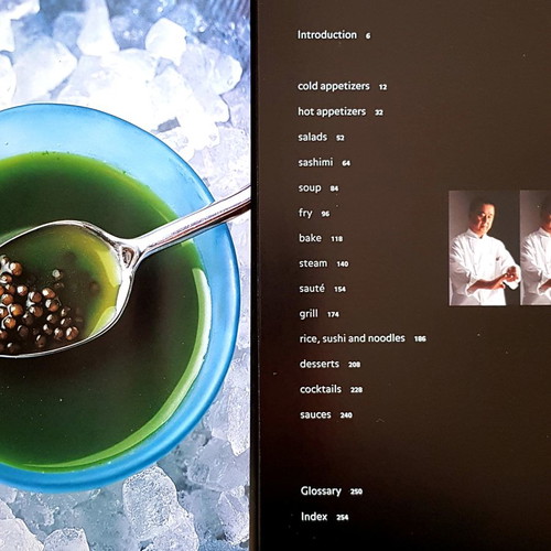 Nobu West cookbook used by Nobu Matsuhisa and Mark Edwards