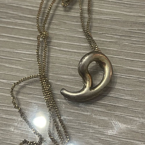 Sekkos 925 silver gold-plated necklace used