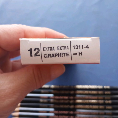 Eberhard Faber Extra-Extra 1311 4=H pencils new in box from 1980s