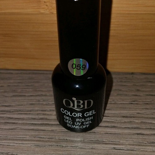 Coral semi-permanent nail polish QBD 12 ml new