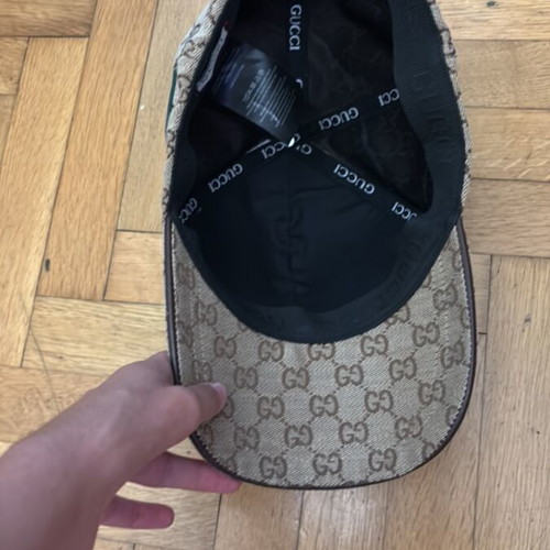 Gucci cap, beige, one size