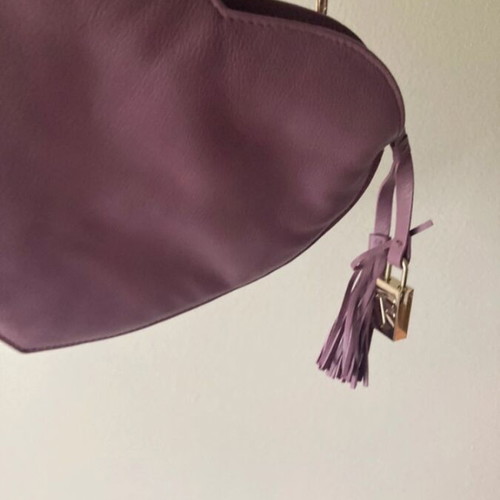 Furla Lilac Heart Crossbody Bag new, genuine leather