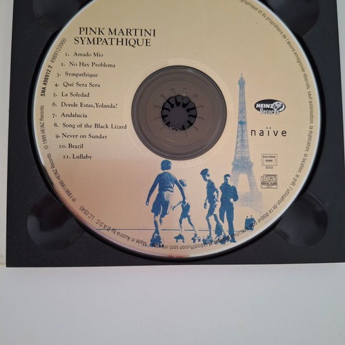 Pink Martini Sympathique CD σαν καινούργιο, συλλεκτικό