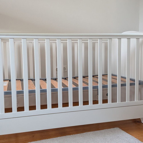 Casababy Smart convertible baby bed with Greco mattress used