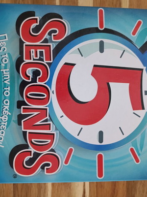 5 Seconds board game new, 12+, players 3-10