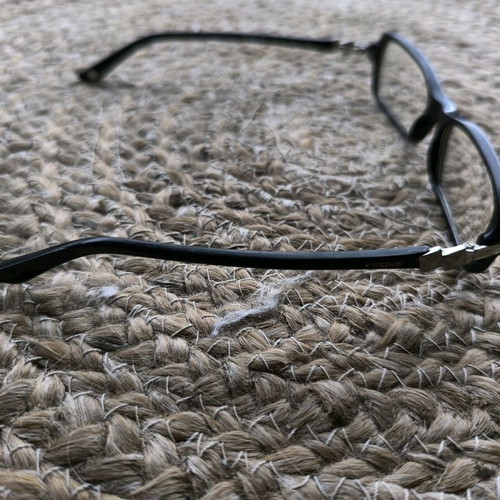 Vogue women's eyeglass frames used with case and cleaning cloth