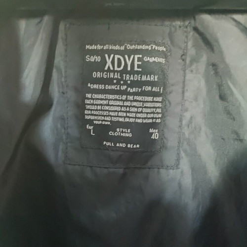 Pull & Bear black bomber jacket unisex L