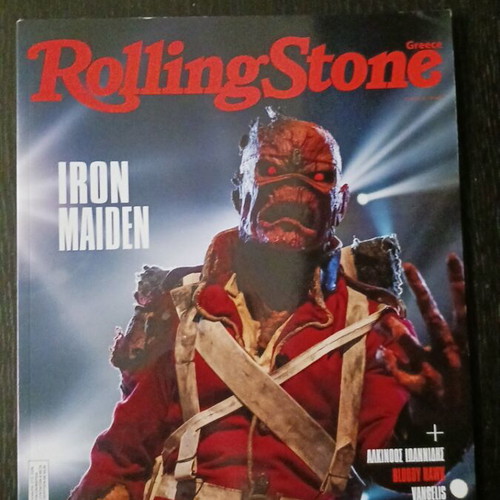 Rolling Stone Iron Maiden June 2022 magazine new