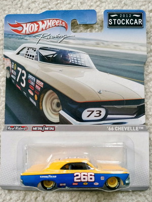 Hot Wheels Racing Series 2012 Stockcar 66 Chevelle new