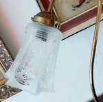 Φωτιστικό επιτραπέζιο-γραφείου παλαιό από μασίφ μπρούτζο σαν καινούργιο