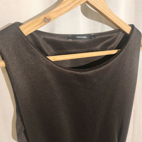 Sleeveless dress used with belt, size M