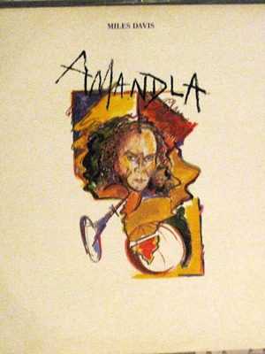 Miles Davis Amandla LP like new, jazz