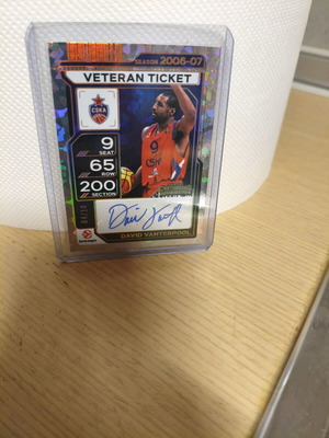 David Vanterpool Auto 4/10 2025-26 Panini Contenders