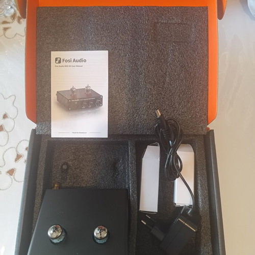 Tube Phono Preamplifier Fosi Audio Box X4 new with full packaging