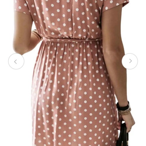Wrap dresses set of 2, pink and blue, one size