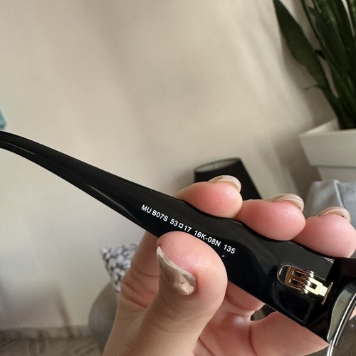 Miu Miu eyeglasses used, black