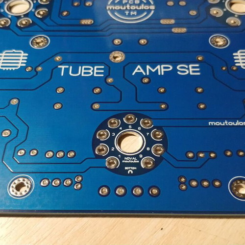 Tube Stereo Amplifier Single Ended PCB new