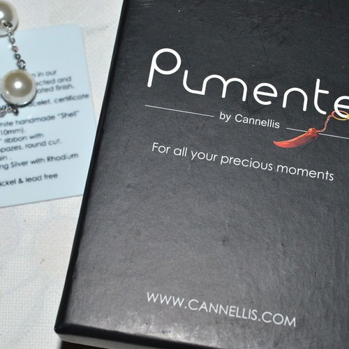 Silver bracelet with pearls new