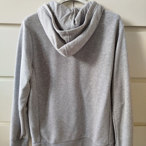 Adidas Essentials Big Logo hoodie, grey, size 13-14 years